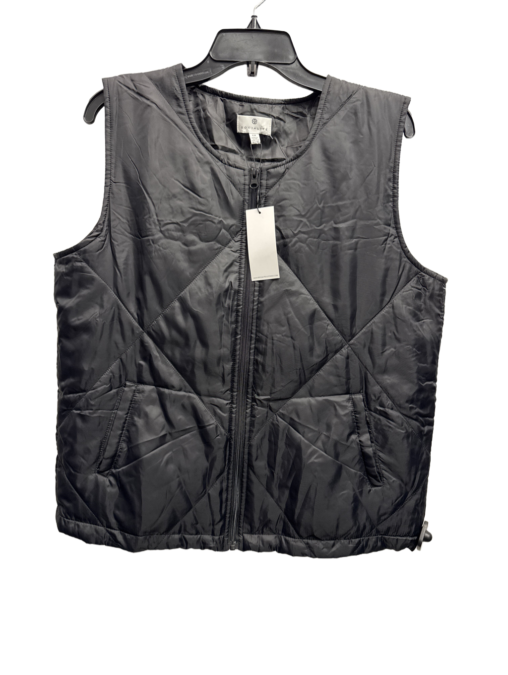 Vest Puffer & Quilted By Socialite Size: M