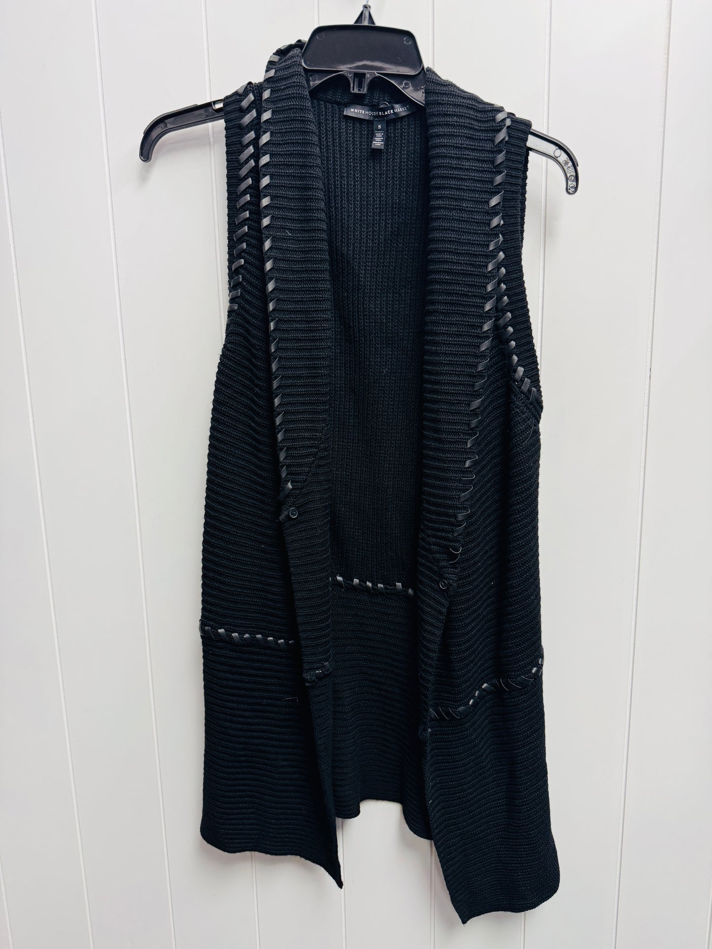 Vest Other By White House Black Market In Black, Size: S