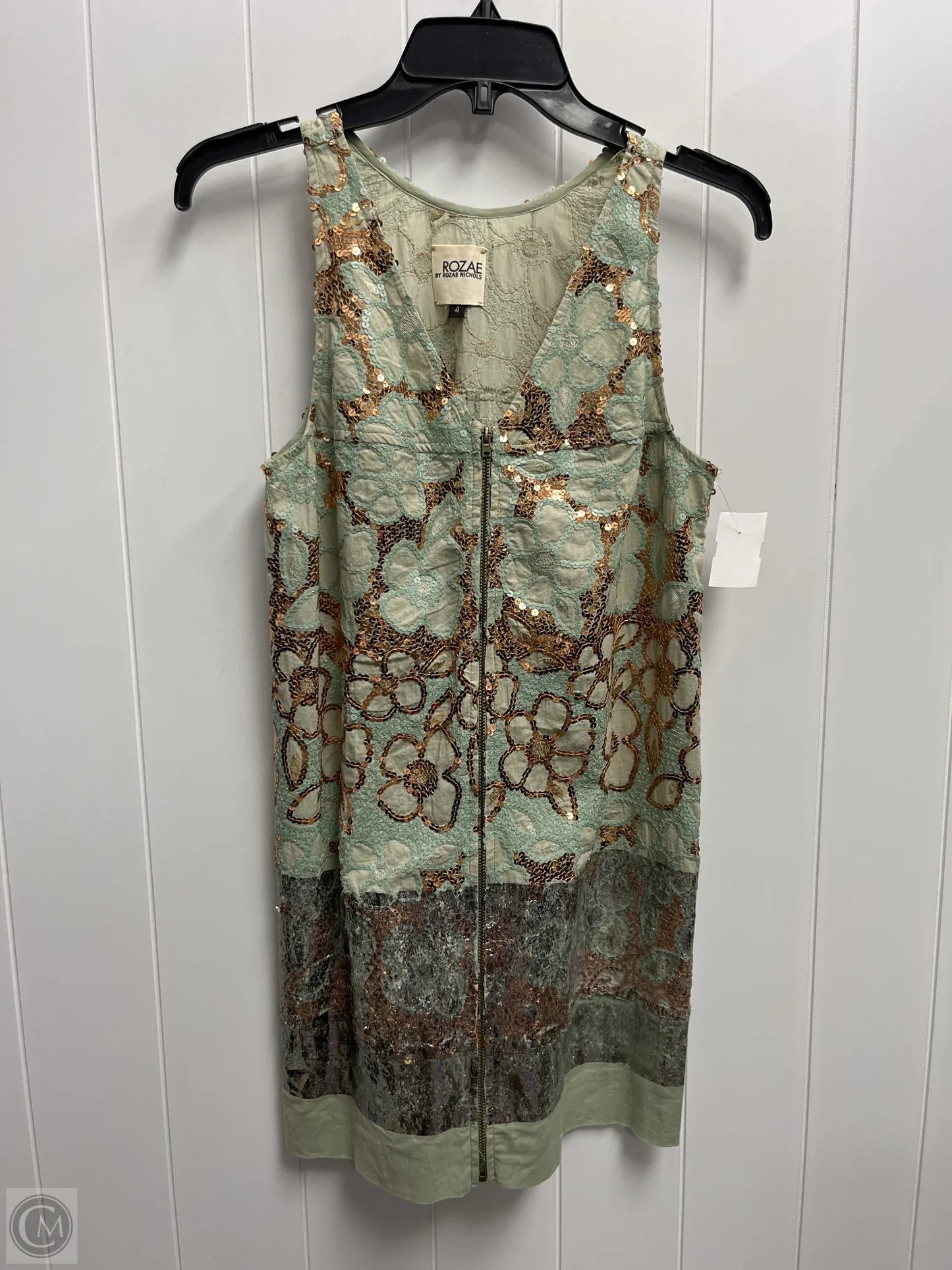 Dress Party Short By Cmc In Green, Size: 4