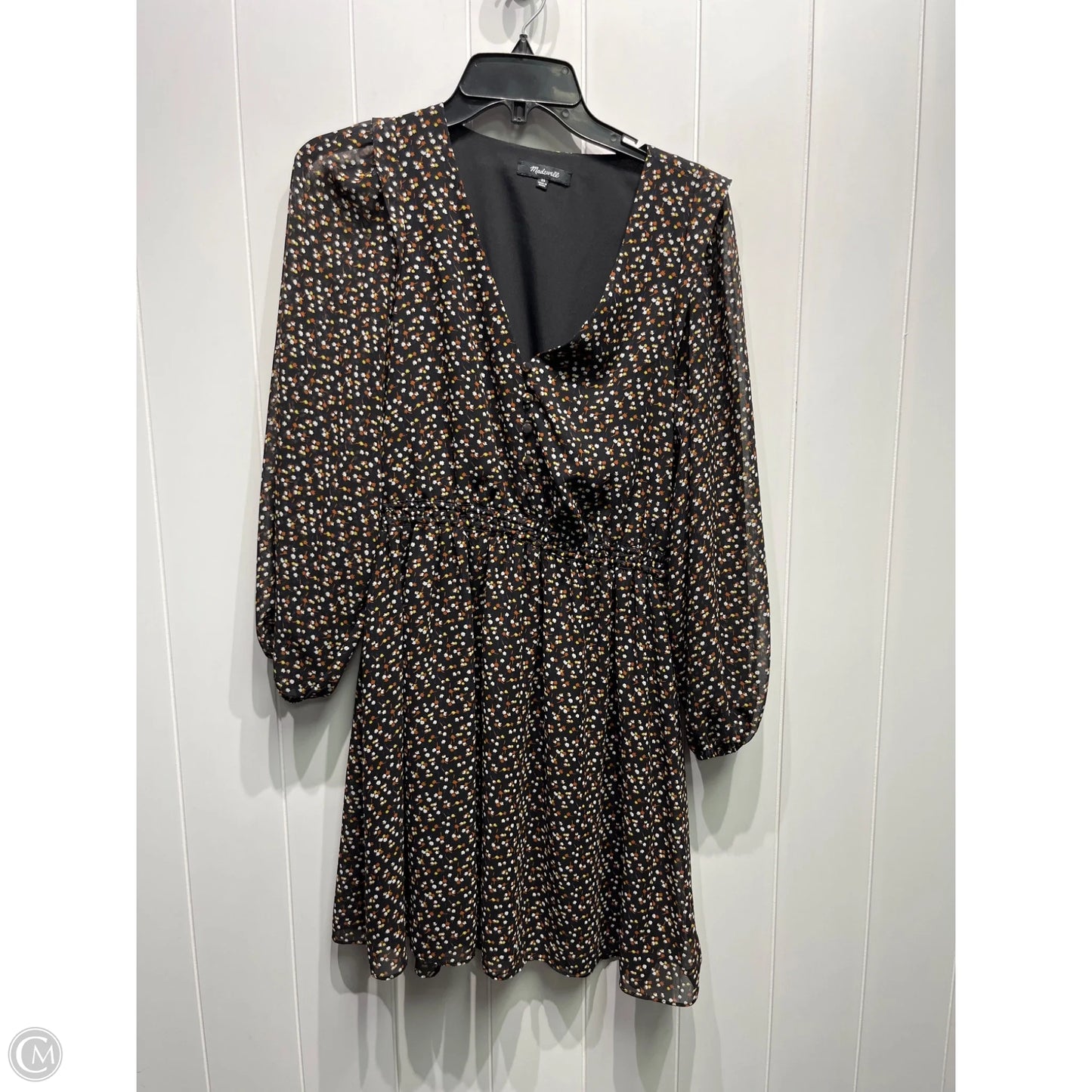 Dress Casual Short By Madewell In Black & Tan, Size: Xs