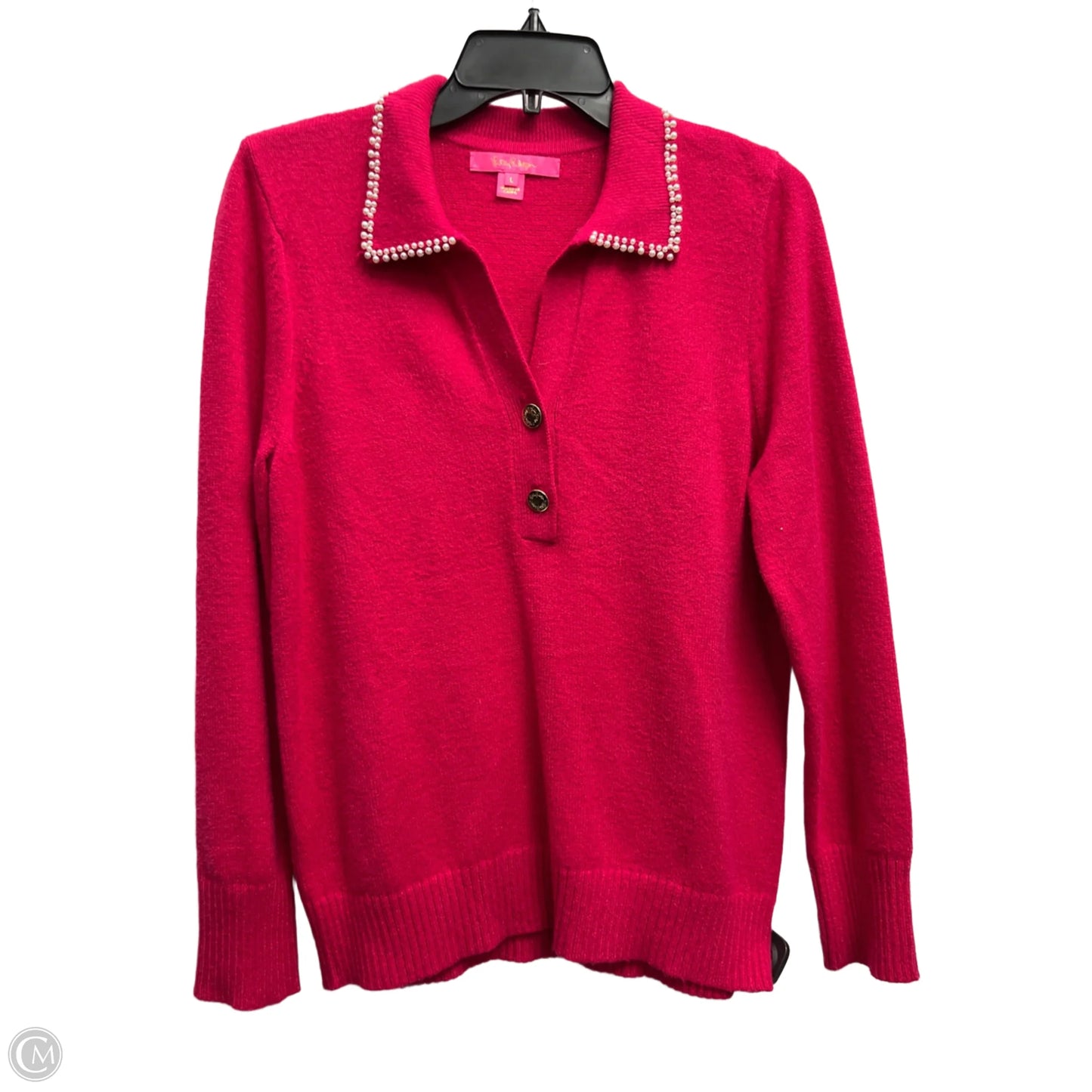 Sweater Designer By Lilly Pulitzer In Red, Size: L