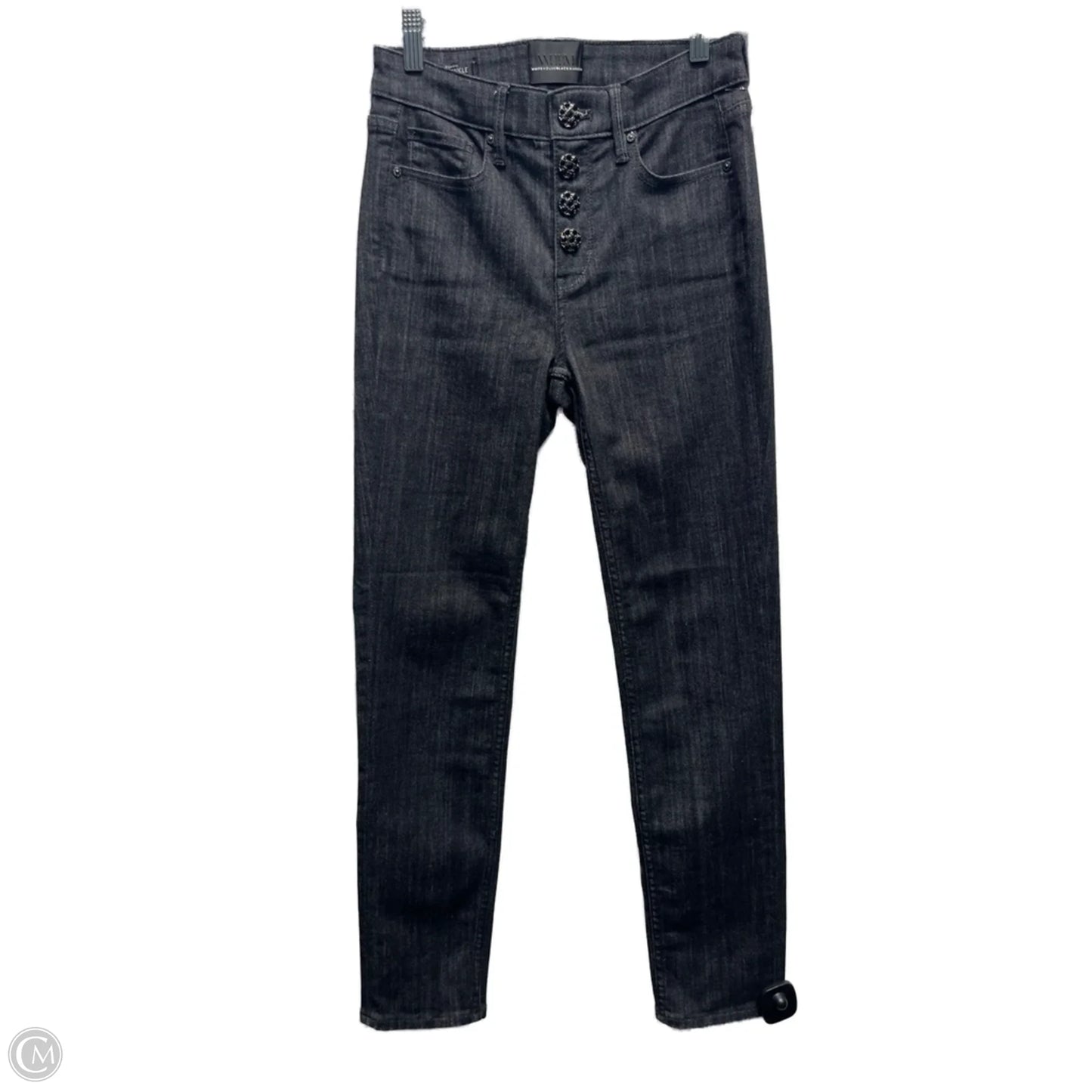 Jeans Skinny By White House Black Market In Black, Size: 0