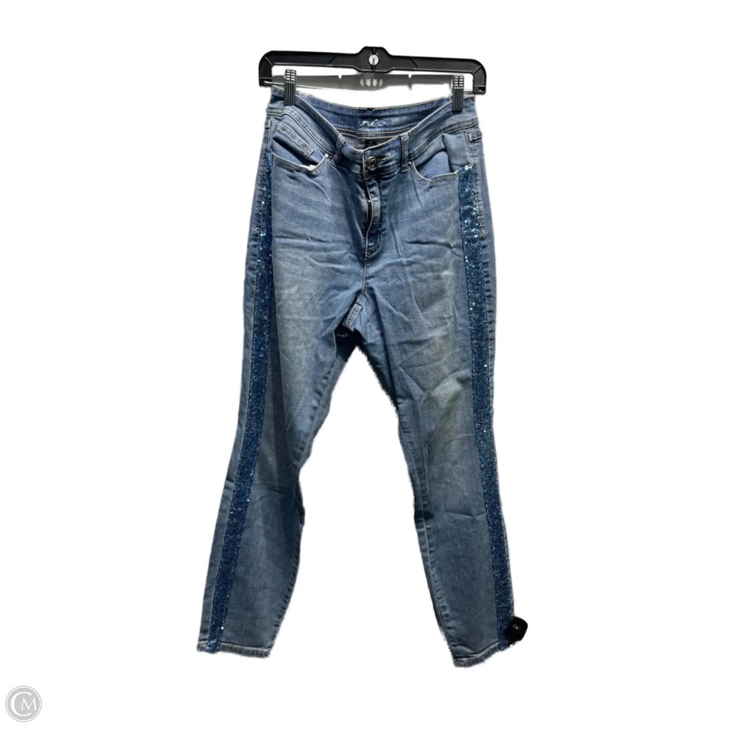 Jeans Skinny By Inc In Blue Denim, Size: 12