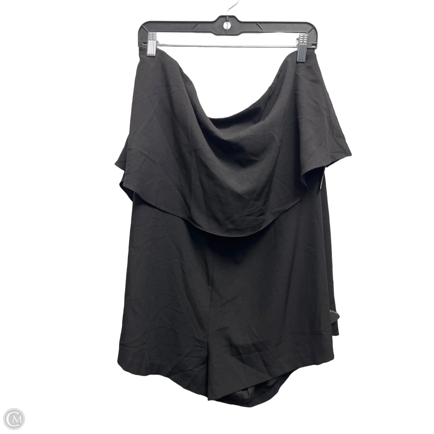 Romper By City Chic In Black, Size: 16