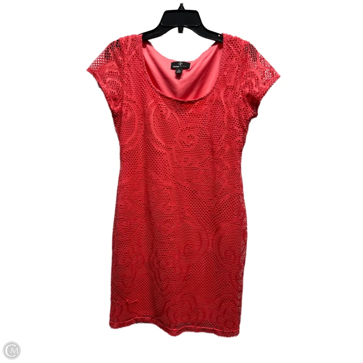 Dress Work By Ronnie Nicole In Coral, Size: M