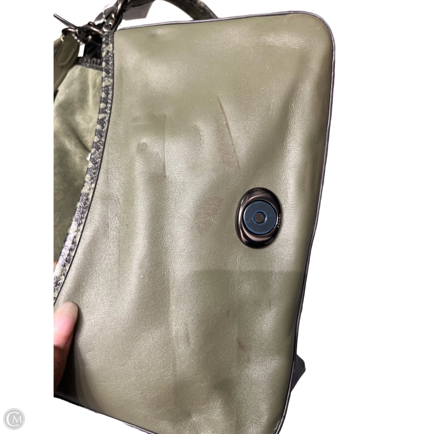 Crossbody Designer By Coach, Size: Medium