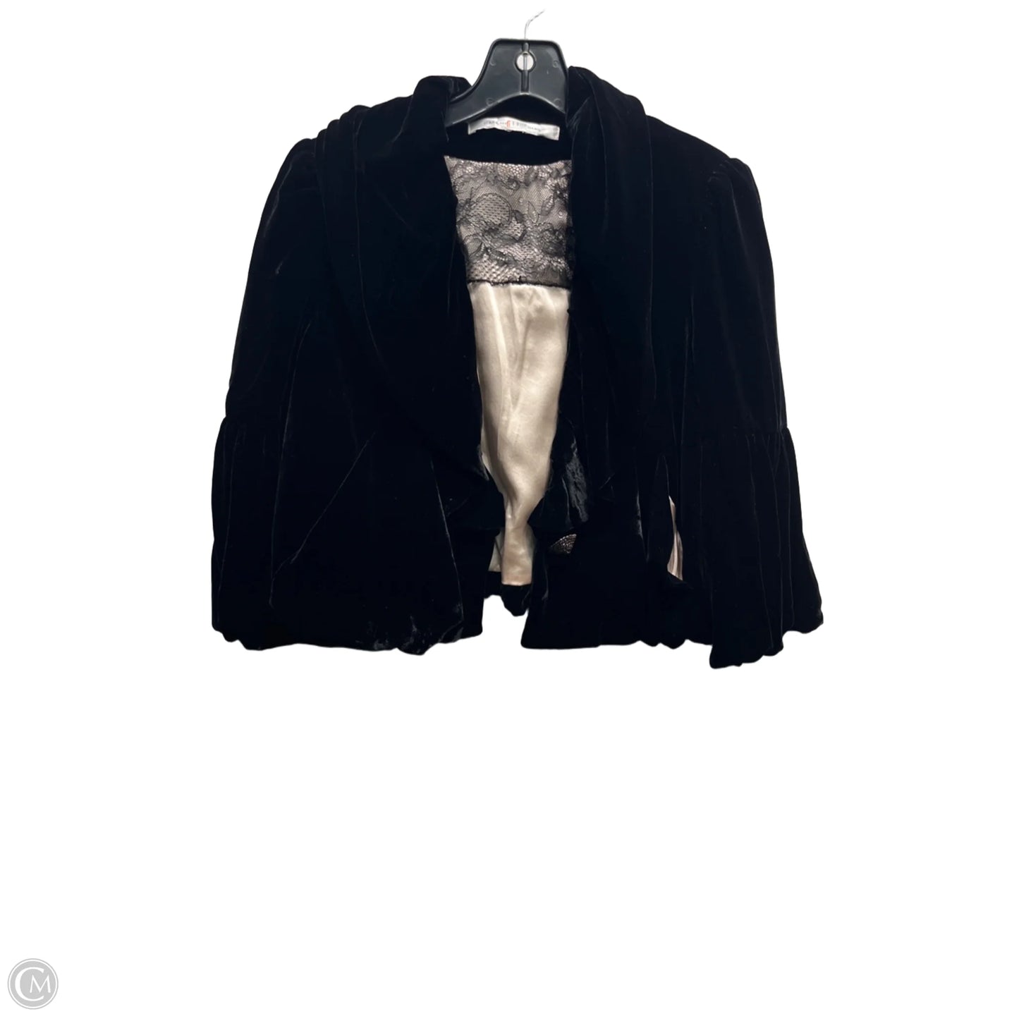 Blazer Designer By Diane Von Furstenberg In Black, Size: M