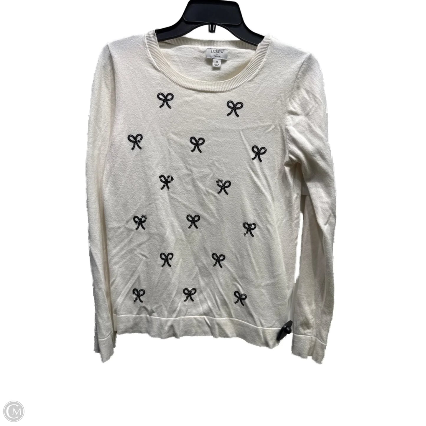 Sweater By J. Crew In Black & White, Size: M