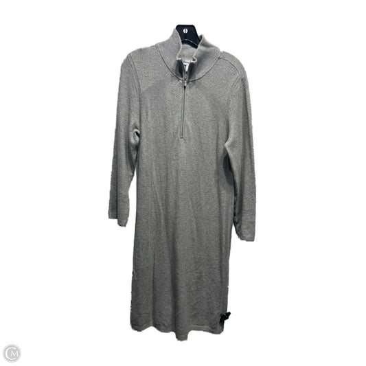 Dress Sweater By Tommy Bahama In Grey, Size: M