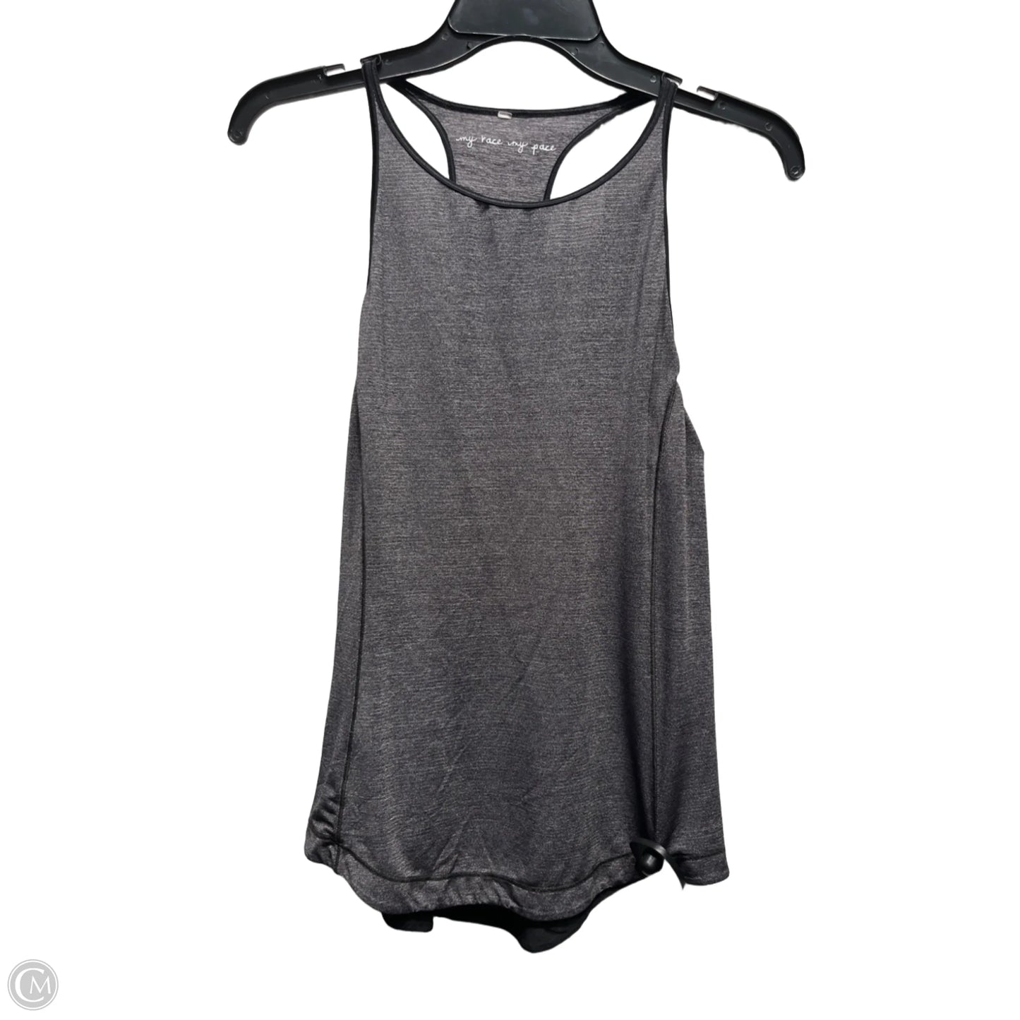 Athletic Tank Top By Lululemon In Grey, Size: S