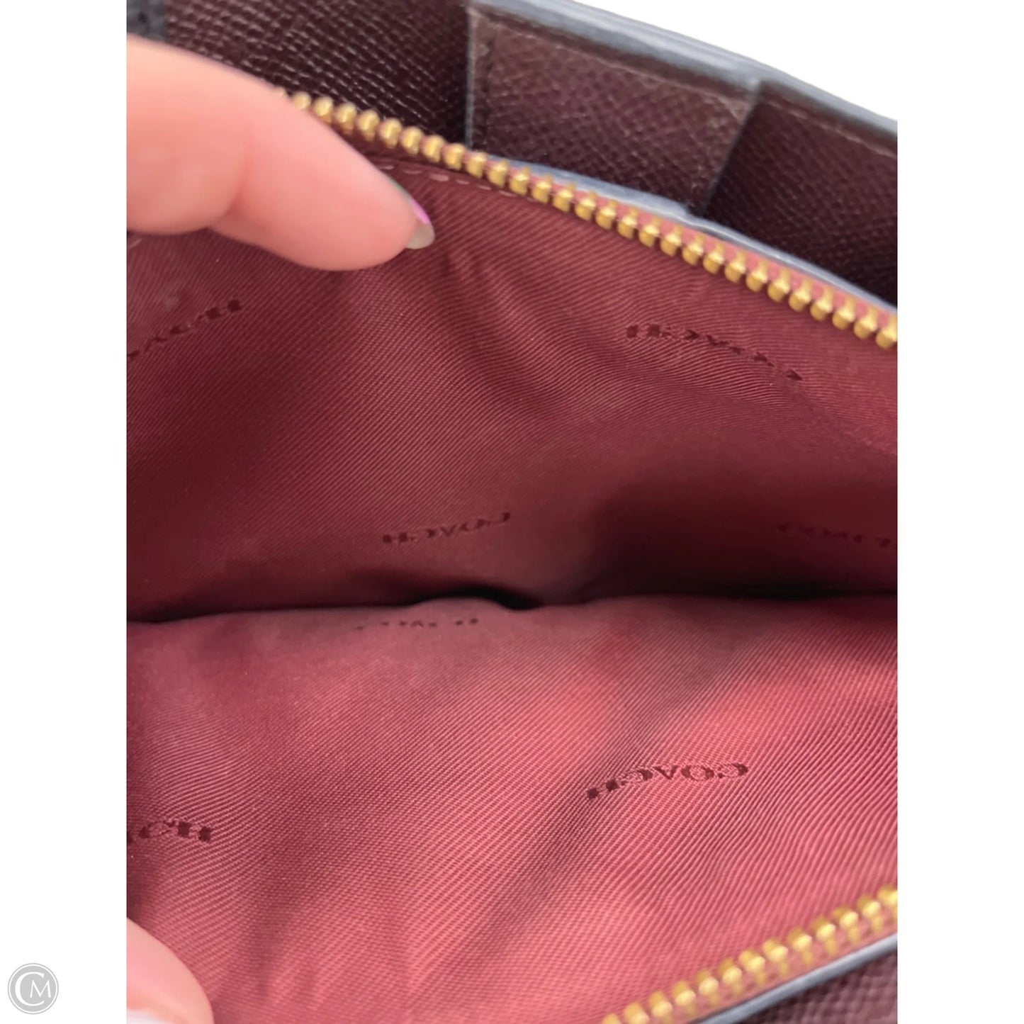 Handbag Designer By Coach, Size: Medium
