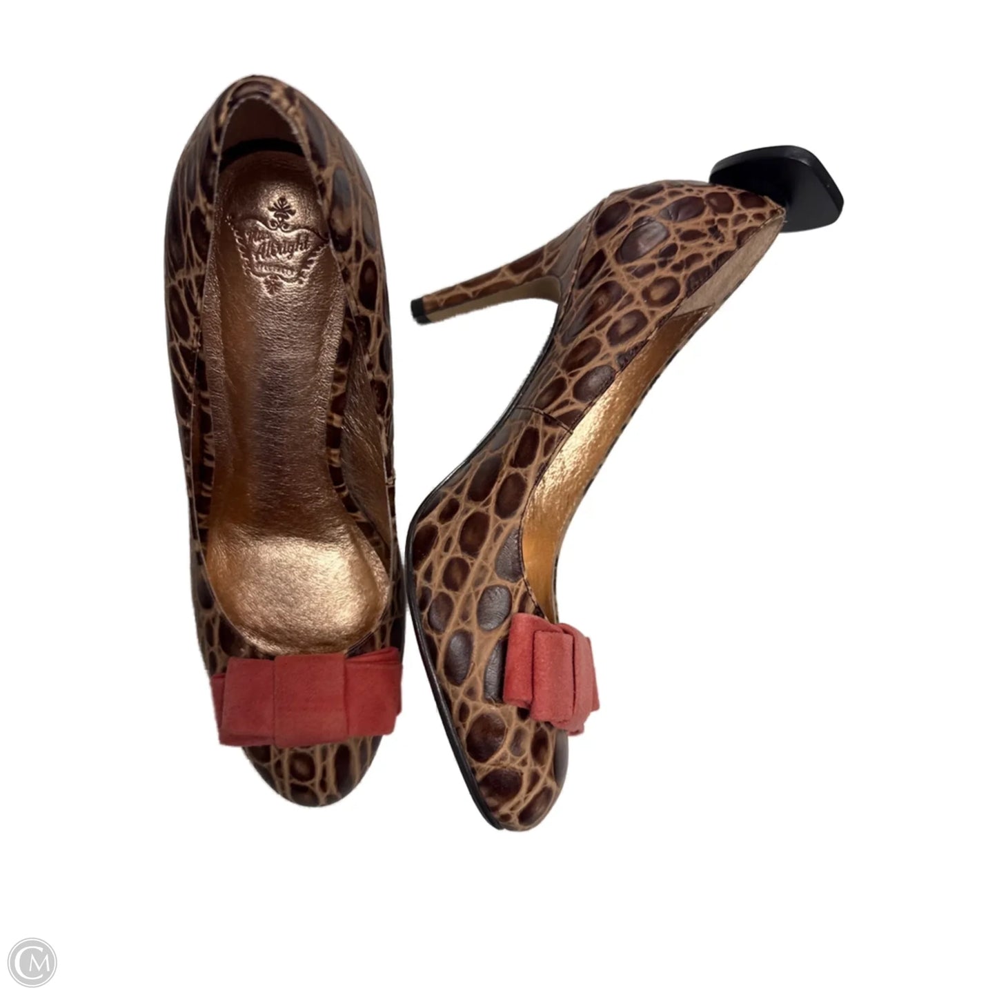 Shoes Heels Stiletto By MISS ALIRHGT In Animal Print, Size: 8
