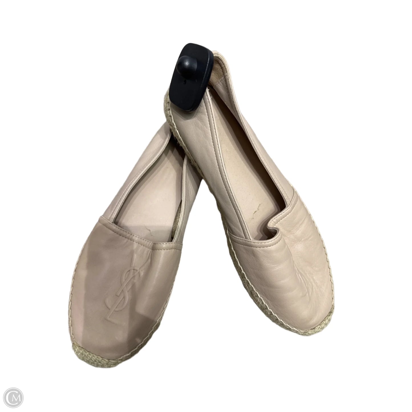 Shoes Luxury Designer By Yves Saint Laurent In Tan, Size: 8.5