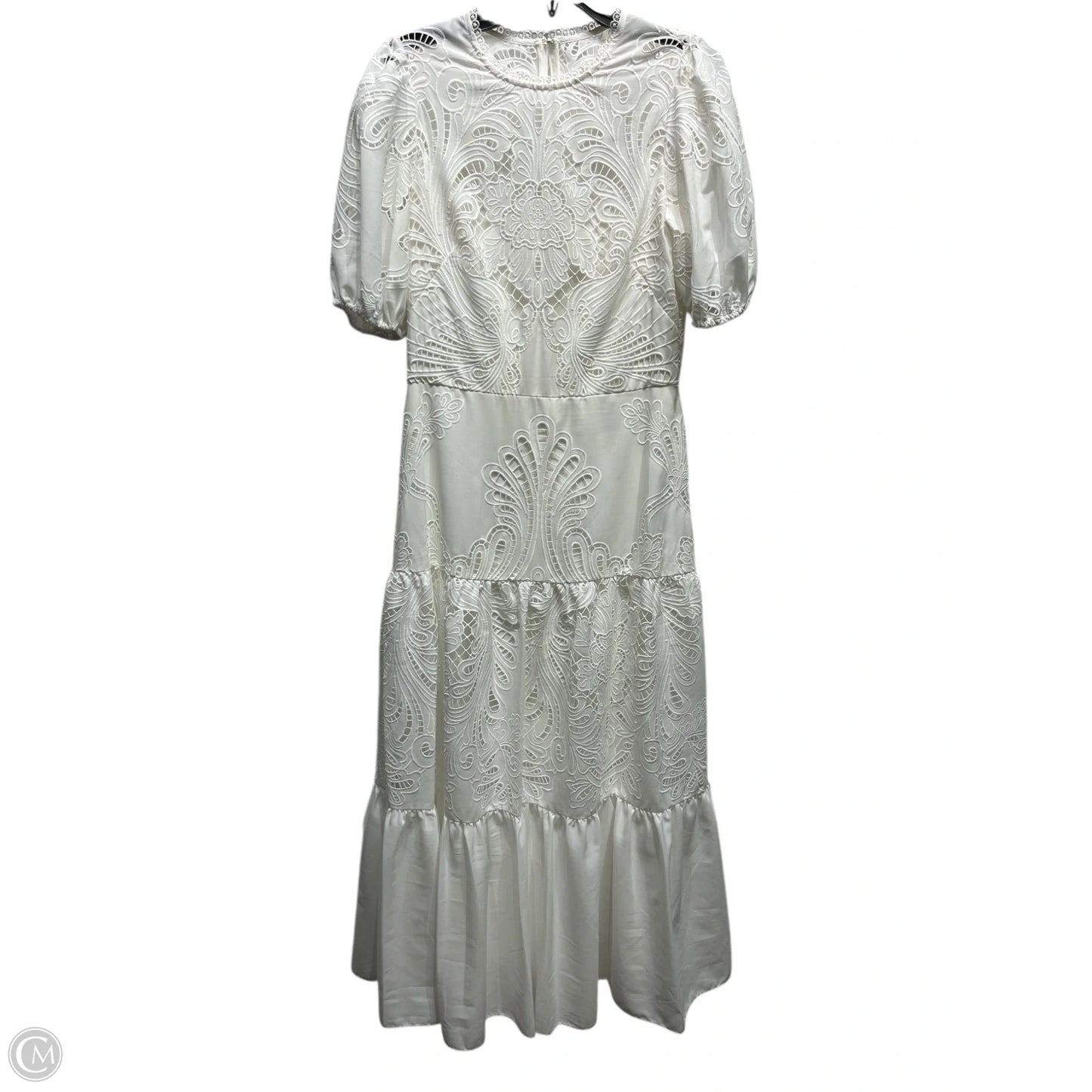 Dress Party Long By Shosanna In White, Size: 8
