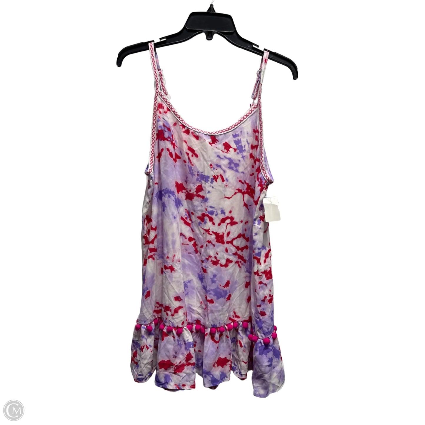 Swimwear Cover-up By miken In Pink & Purple, Size: L
