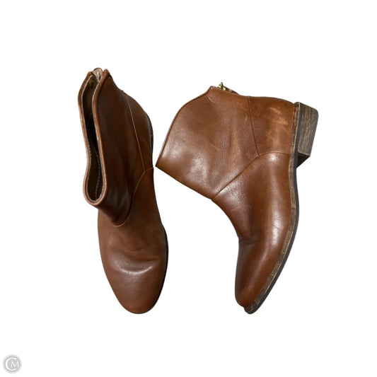 Boots Designer By Ugg In Tan, Size: 9