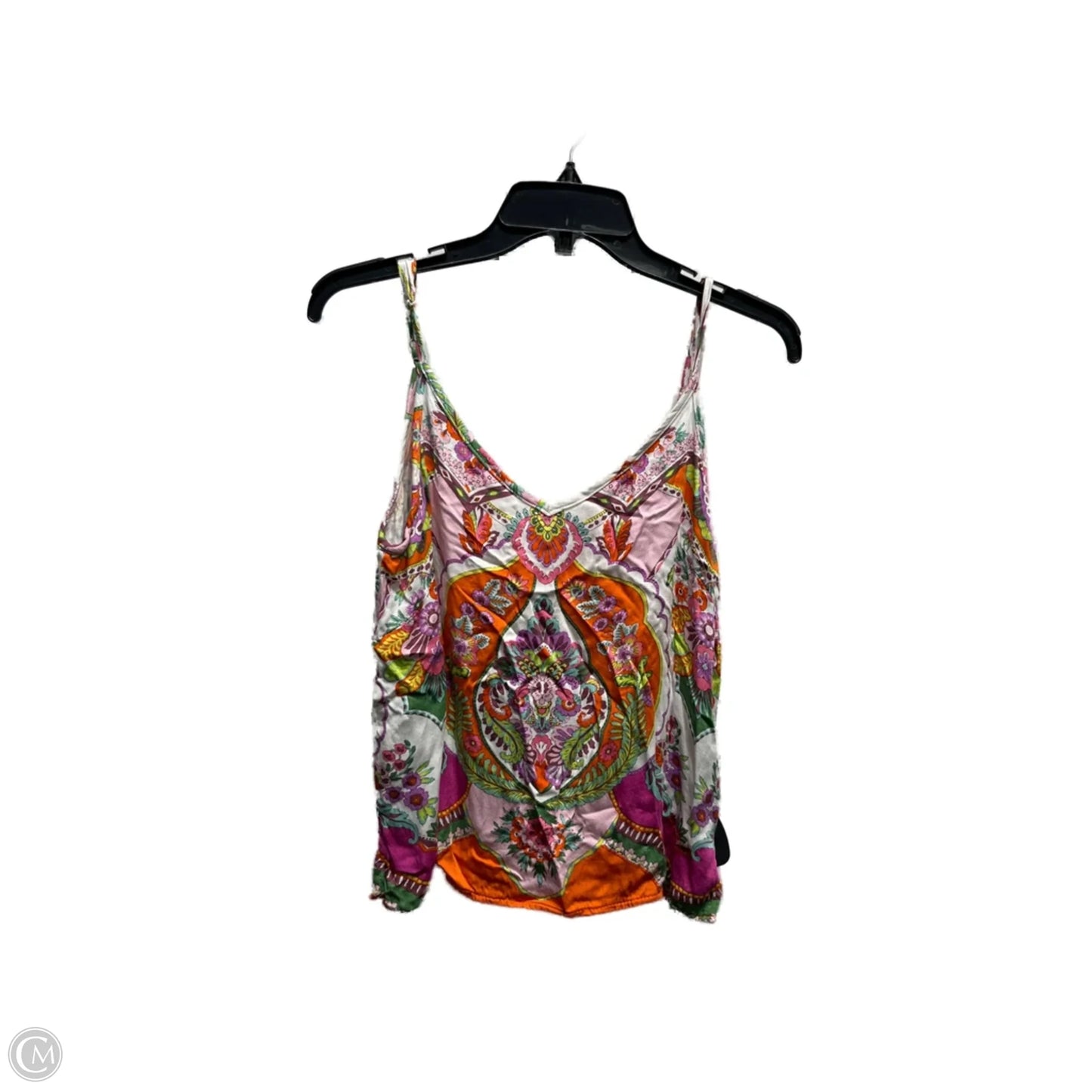 Top Sleeveless By Rachel Zoe In Orange & Pink, Size: M