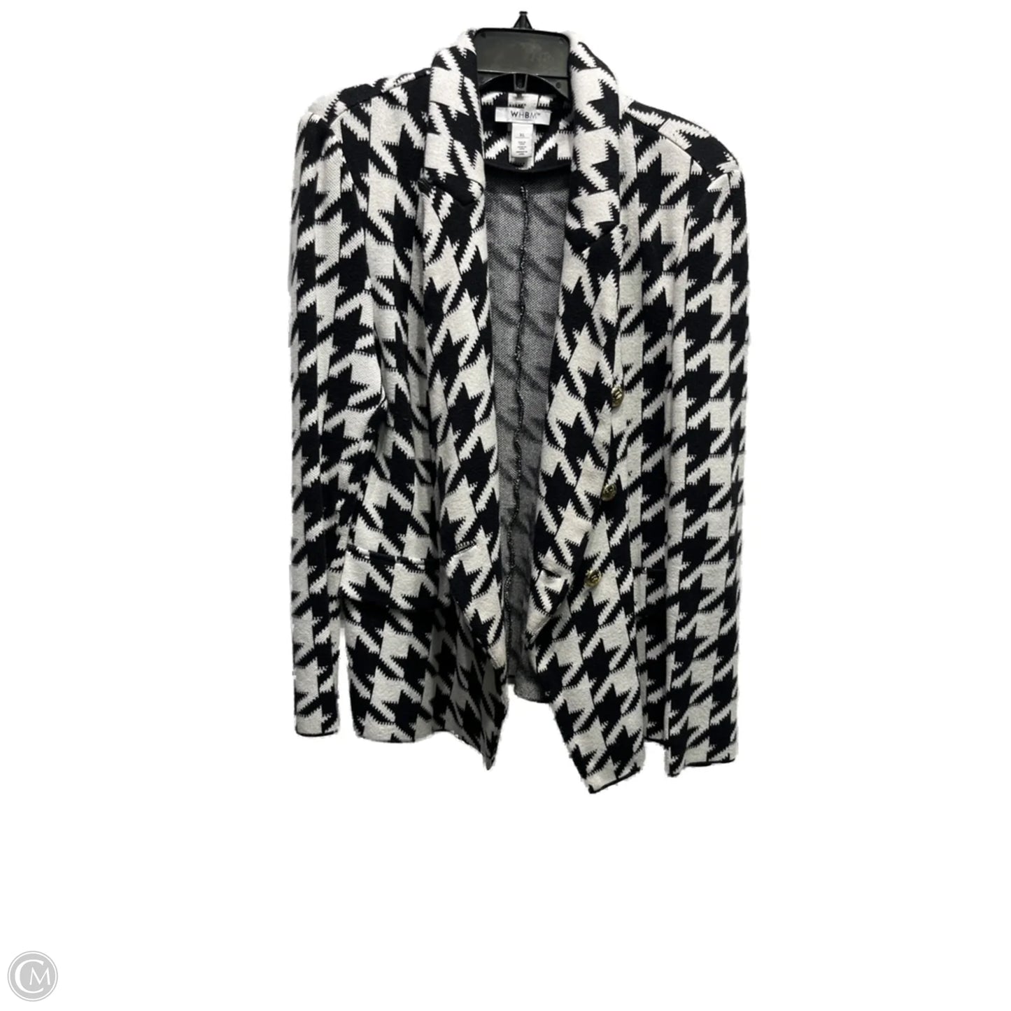 Blazer By White House Black Market In Black & White, Size: Xl