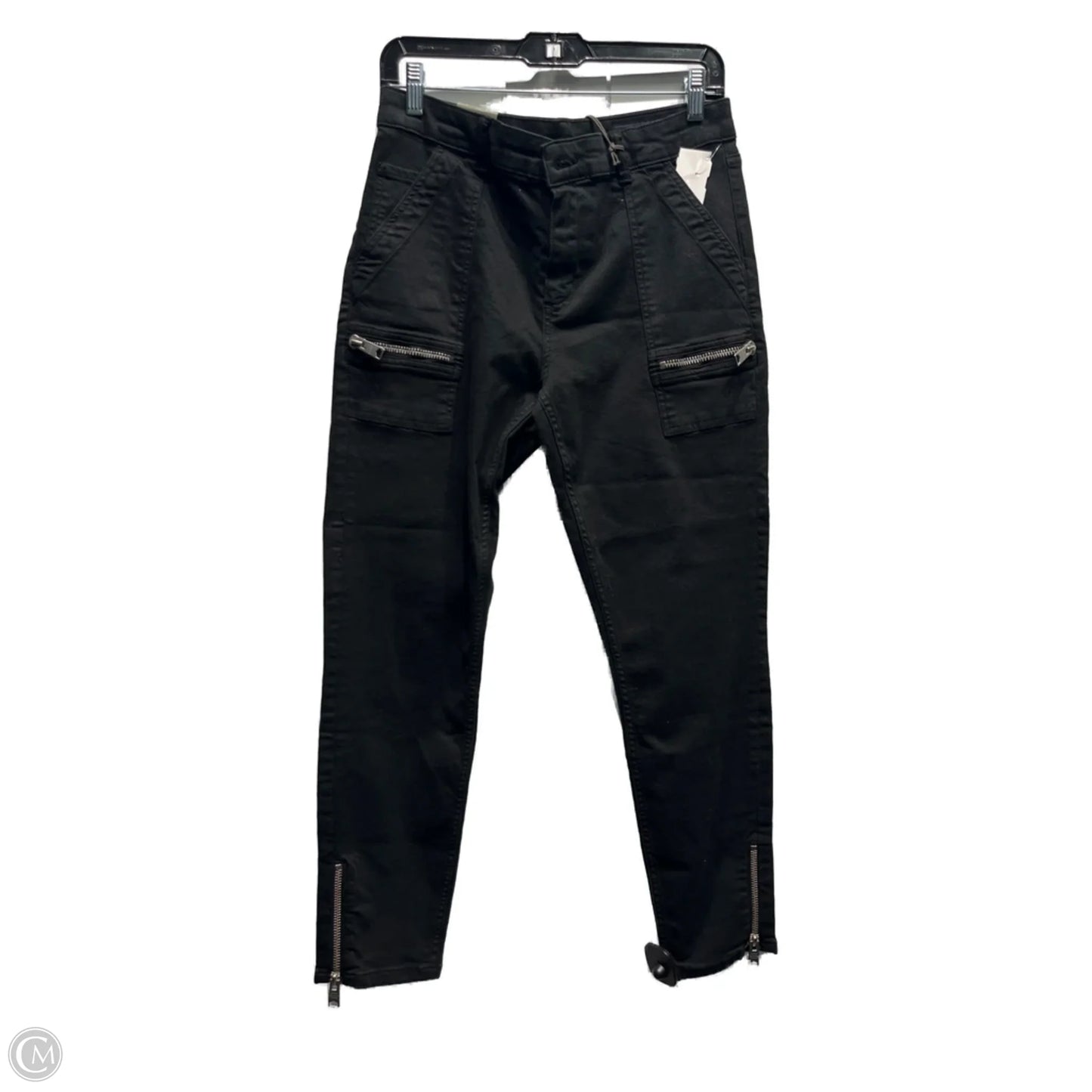 Pants Designer By All Saints In Black, Size: 8