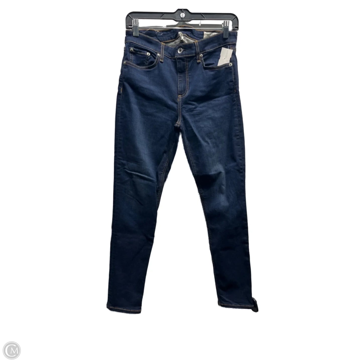 Jeans Skinny By Rag & Bones Jeans In Blue Denim, Size: 6