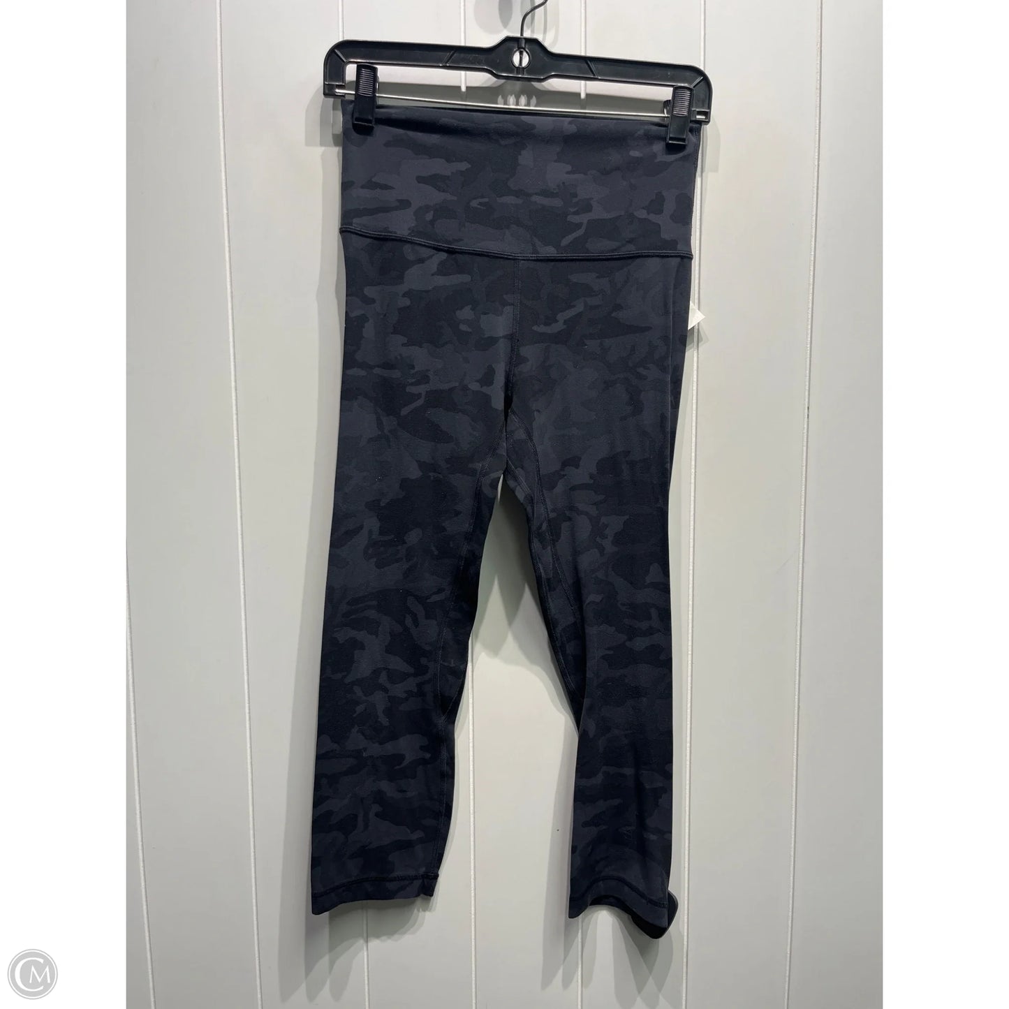 Athletic Leggings By Lululemon In Black & Grey, Size: 6