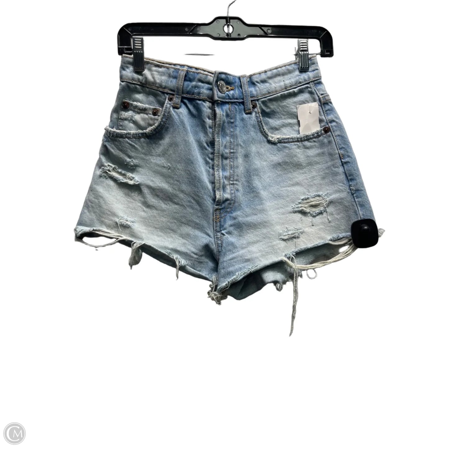 Shorts By Zara In Blue Denim, Size: 6