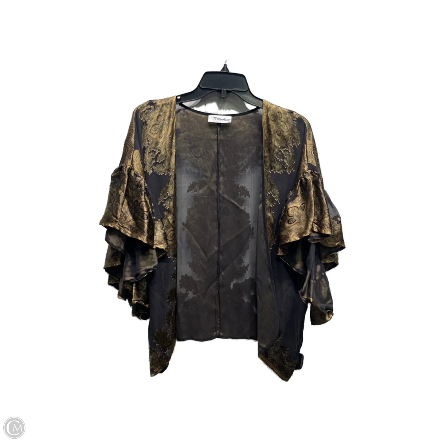 Bolero By ANIA A In Black & Gold, Size: L