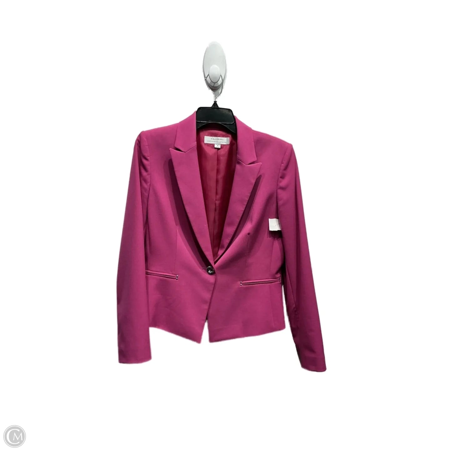 Blazer By Tahari By Arthur Levine In Pink, Size: 8
