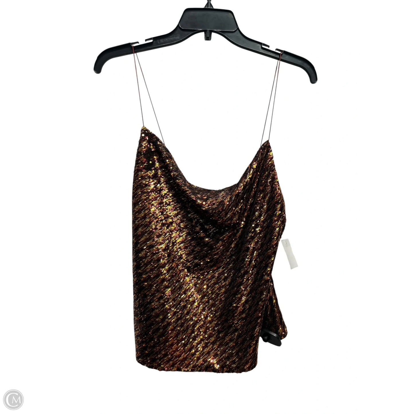 Blouse Sleeveless By Astr In Animal Print, Size: M