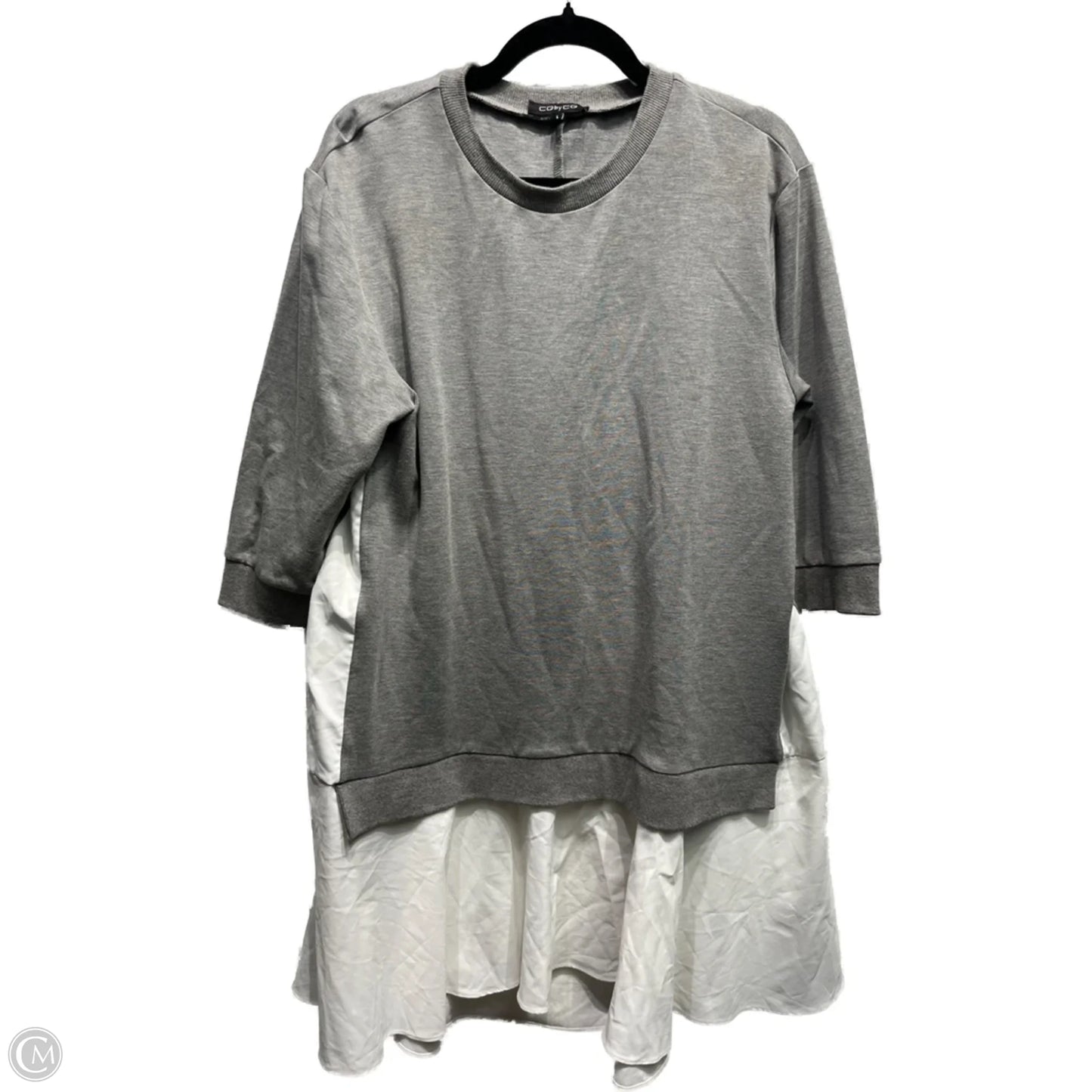 Dress Work By cq by co In Grey & White, Size: L