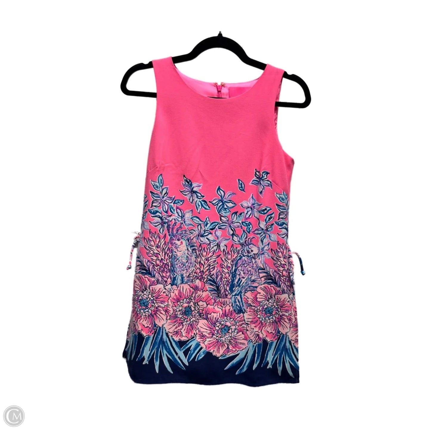 Romper Designer By Lilly Pulitzer In Blue & Pink, Size: Xxs