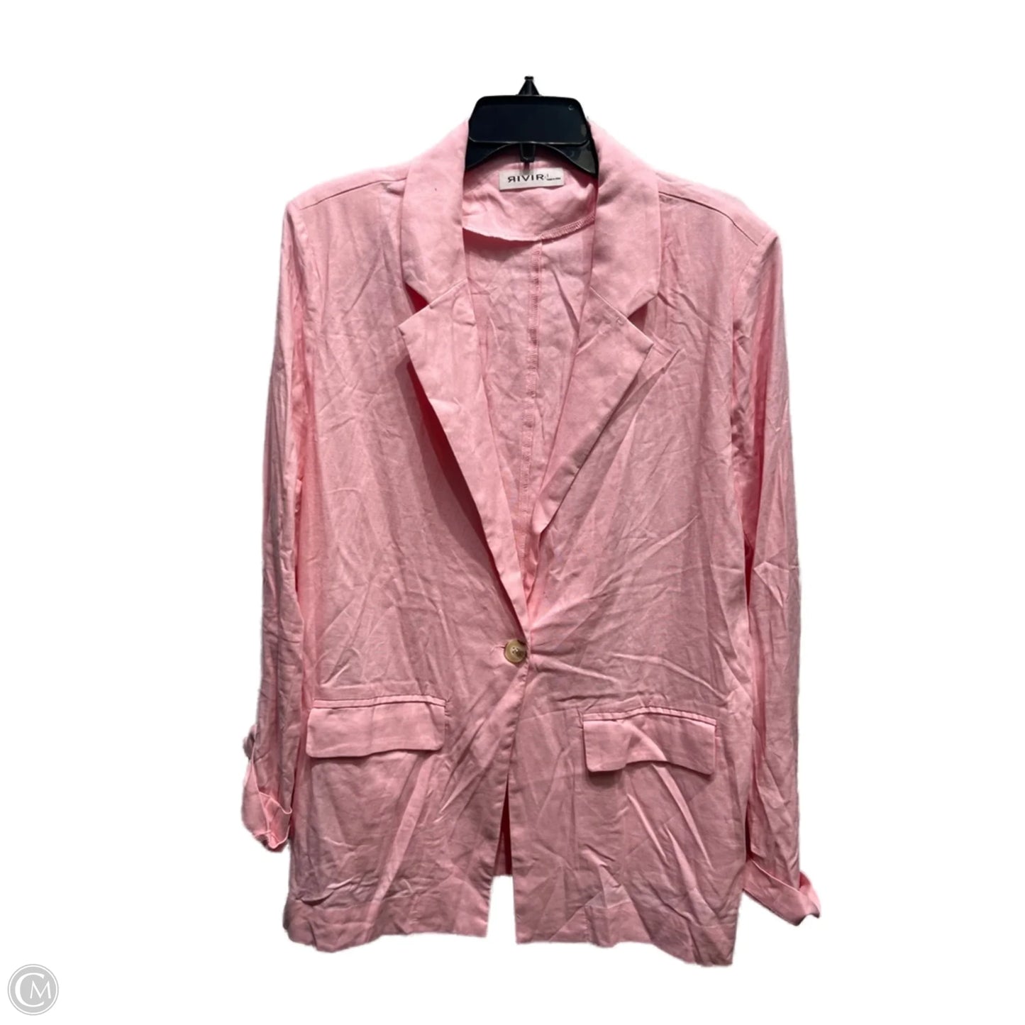 Blazer By RIVER In Pink, Size: L