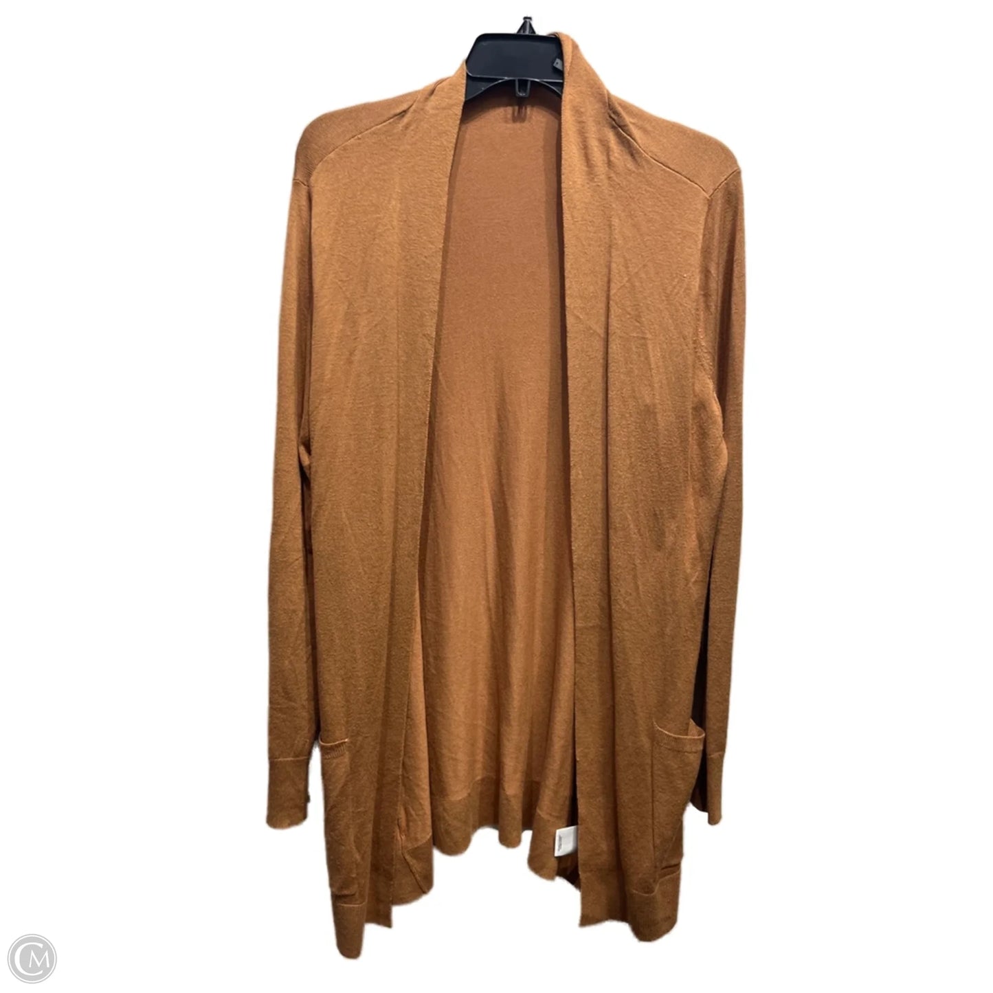 Sweater Cardigan By Express In Tan, Size: M