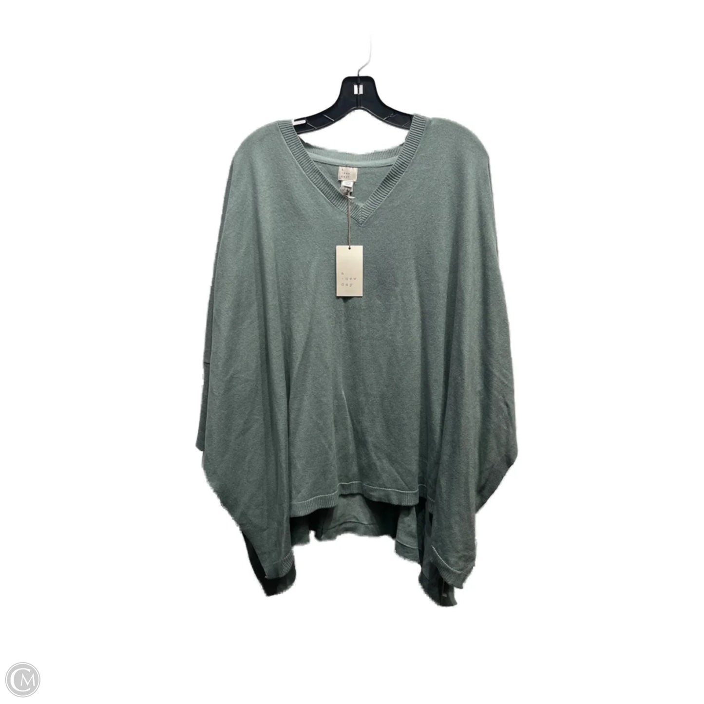 Tunic Short Sleeve By A New Day In Green, Size: Osfm