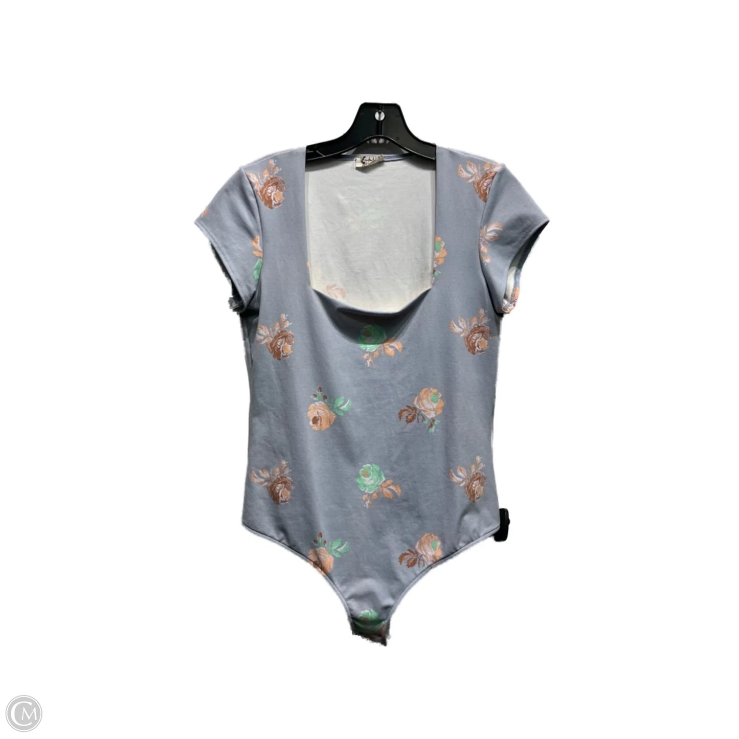 Bodysuit By Free People In Blue & Orange, Size: L