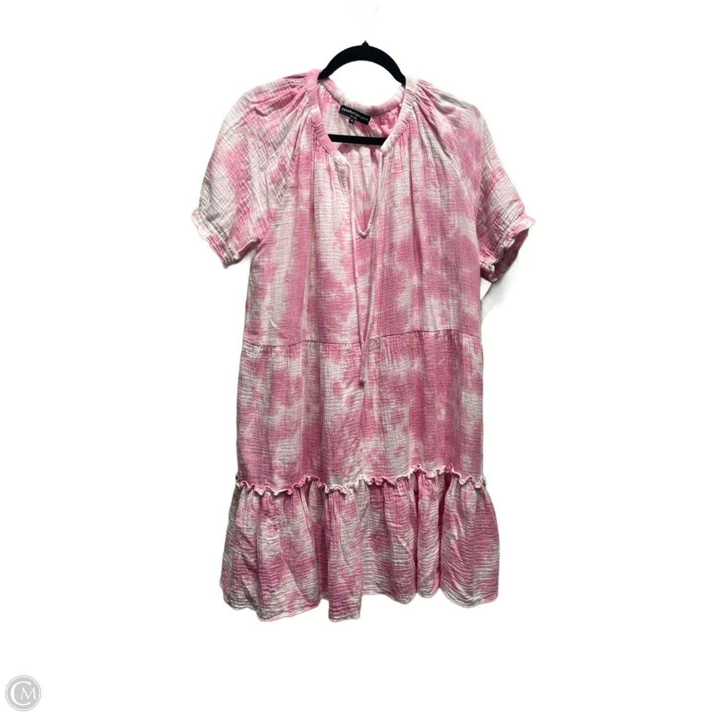 Dress Casual Short By generation love In Pink & White, Size: Xl