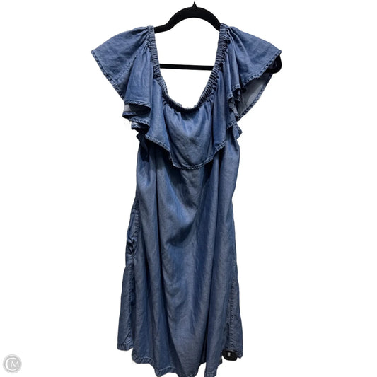 Dress Casual Short By Tommy Bahama In Blue Denim, Size: L