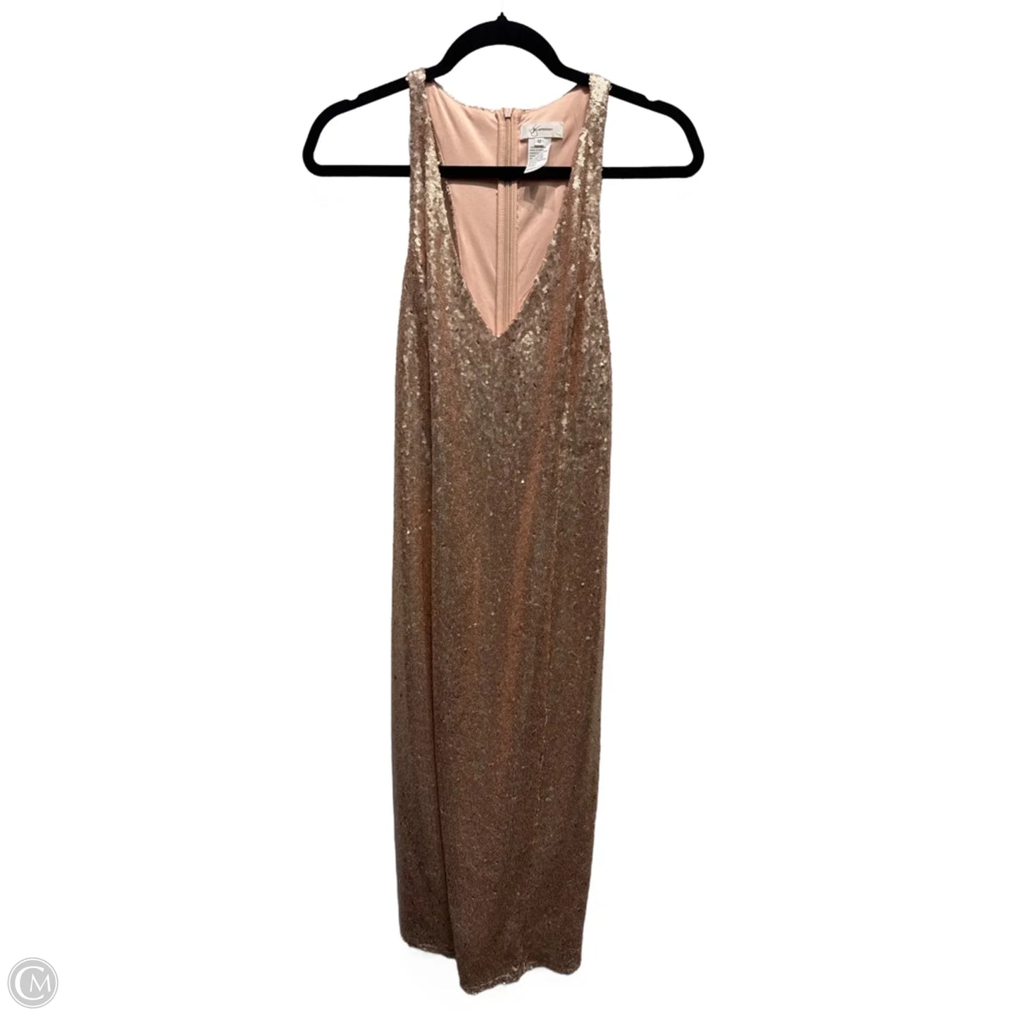 Dress Party Short By JAY JAYGODFREY In Rose Gold, Size: 12