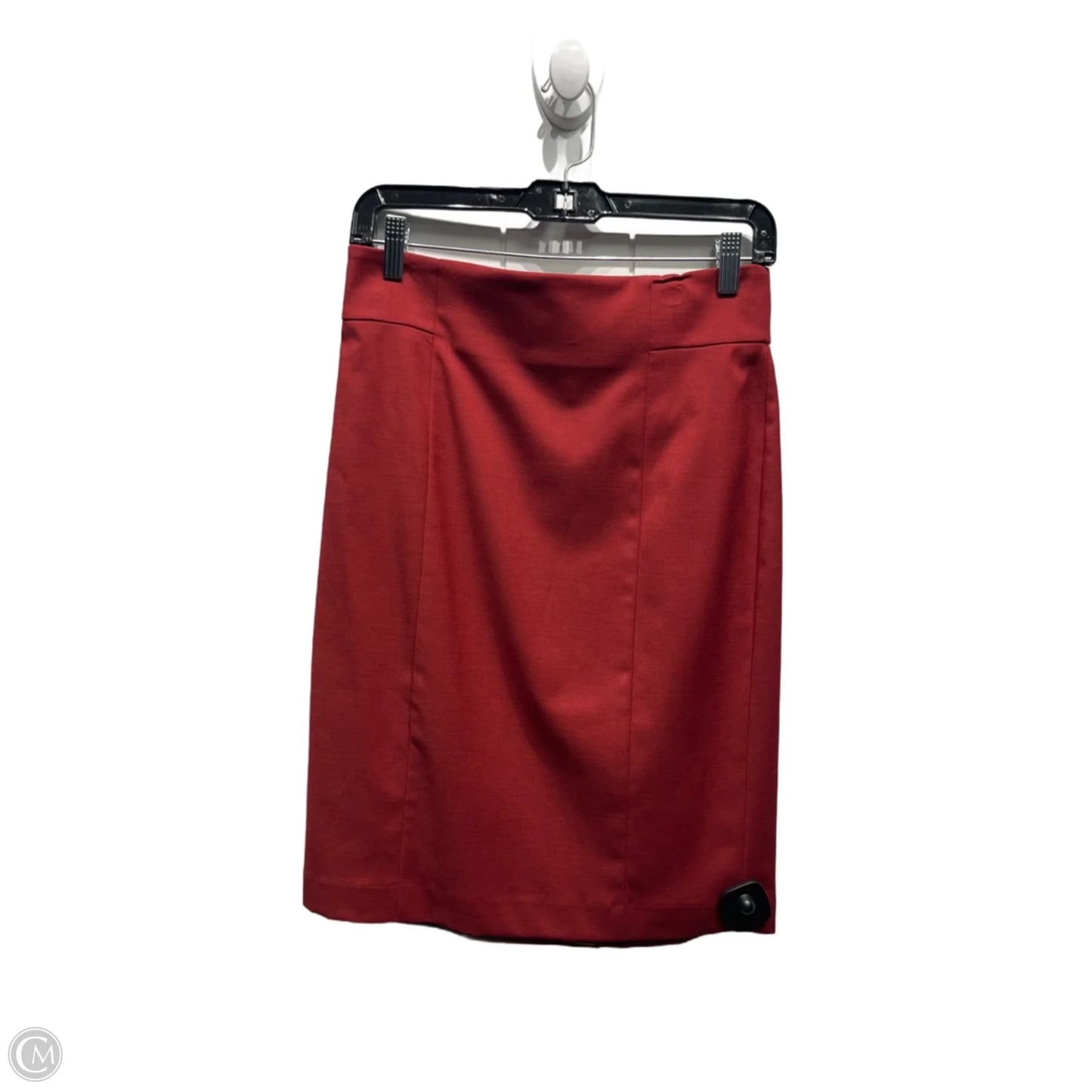 Skirt Midi By Ann Taylor In Red, Size: 2
