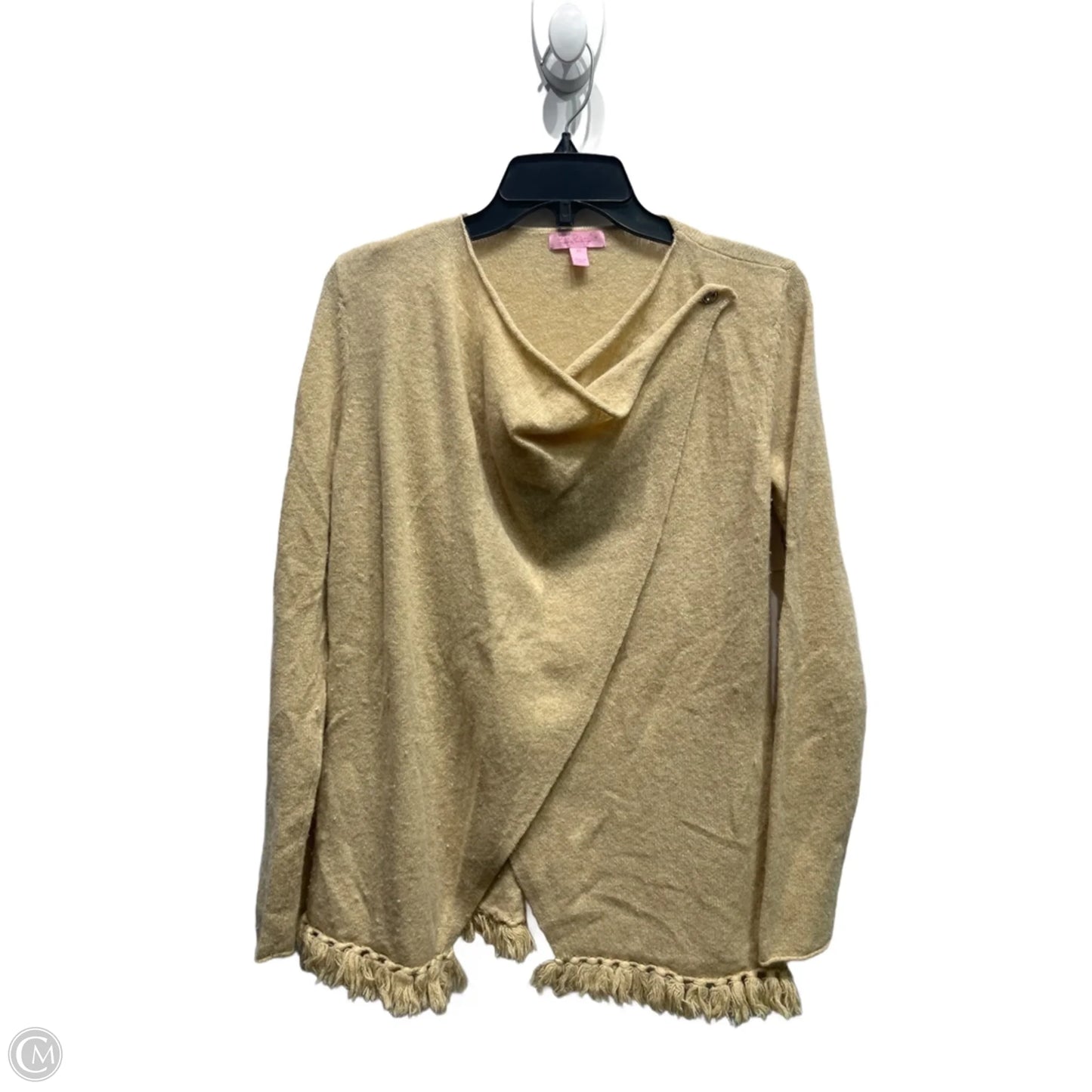 Sweater Designer By Lilly Pulitzer In Tan, Size: Xs