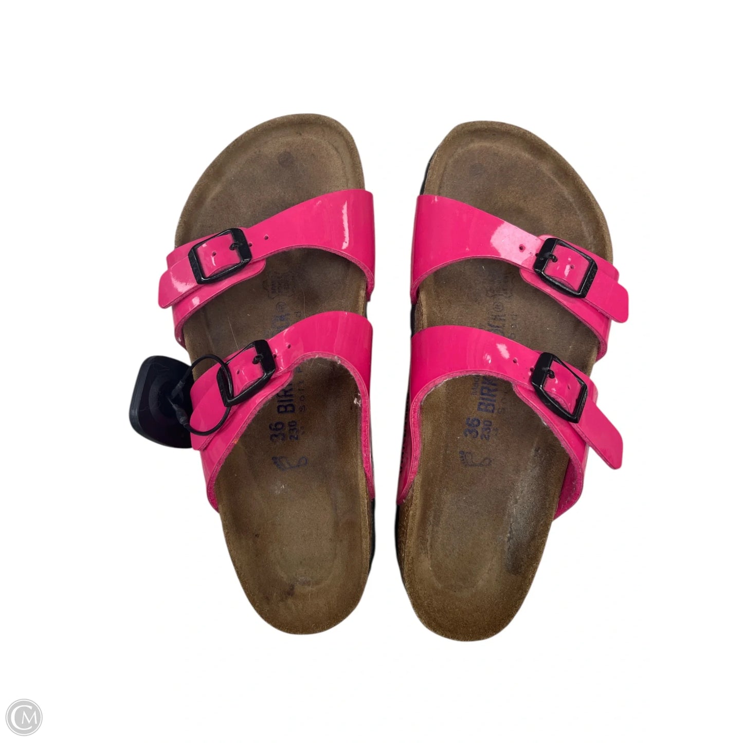 Sandals Flats By Birkenstock In Pink, Size: 6