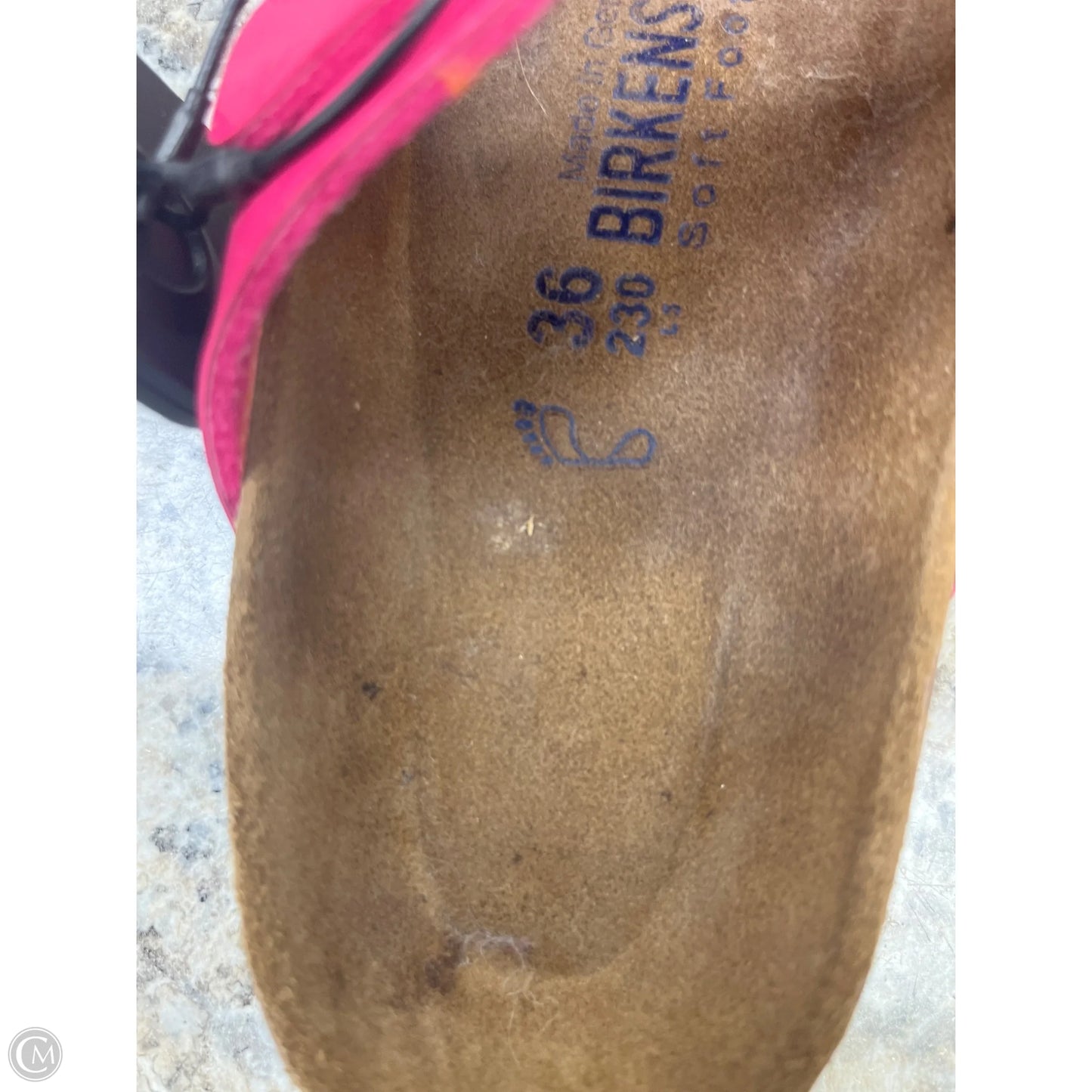 Sandals Flats By Birkenstock In Pink, Size: 6