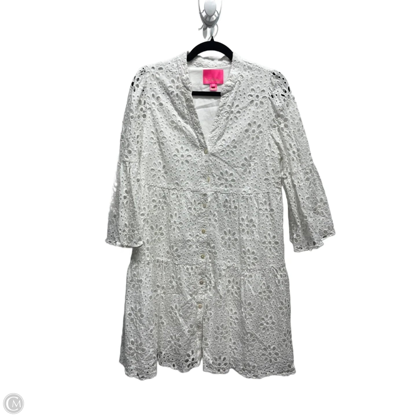 Dress Designer By Lilly Pulitzer In White, Size: 10