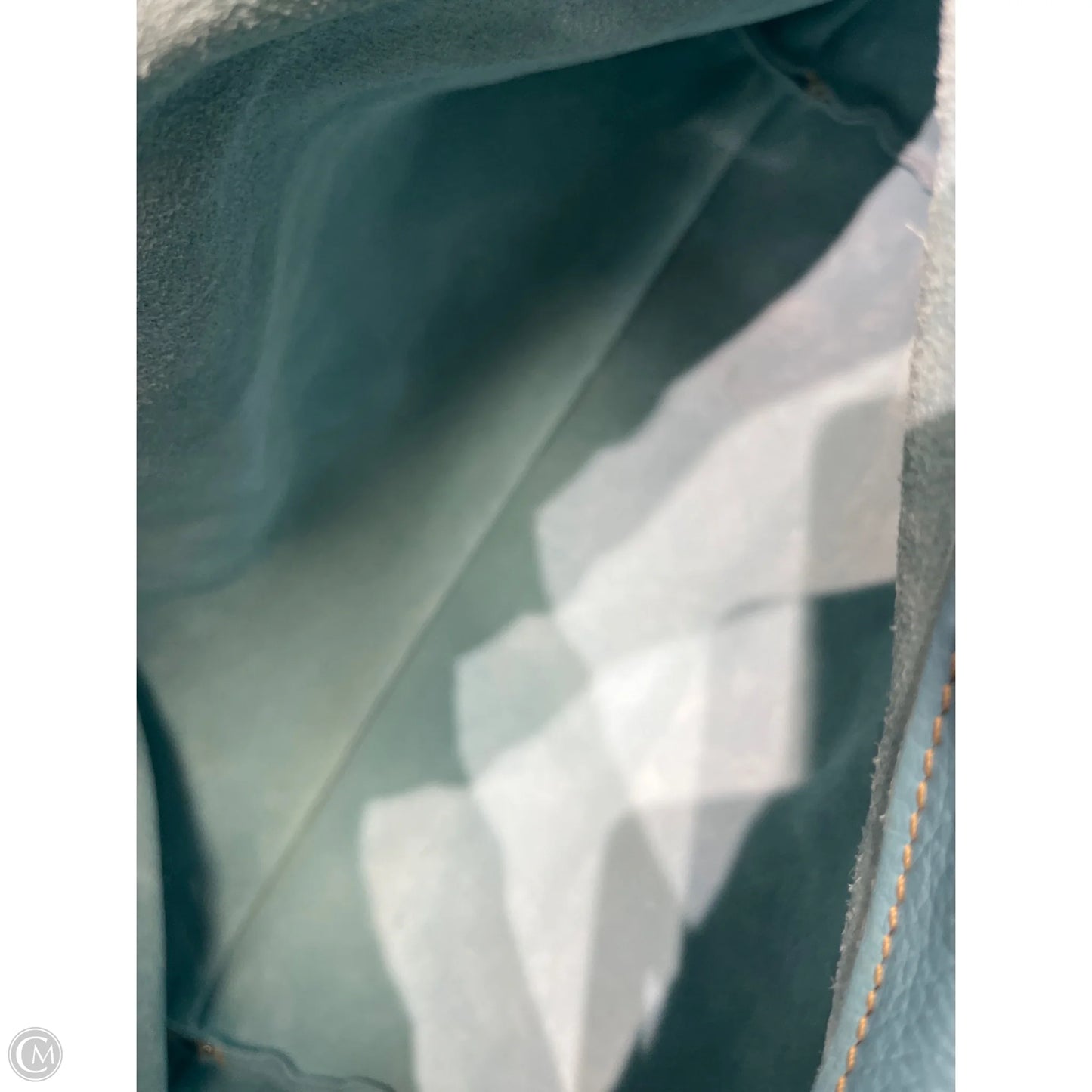 Handbag Leather By M Made In Italy, Size: Medium