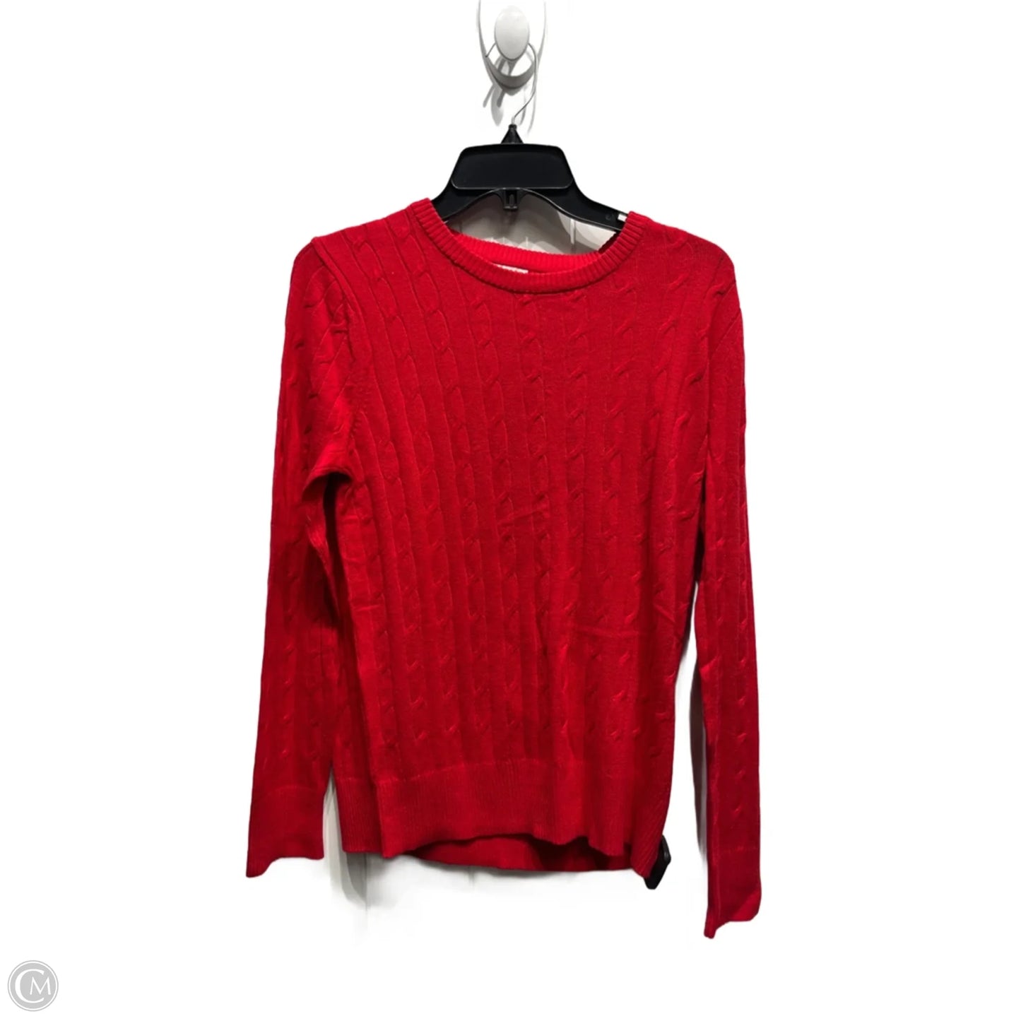 Sweater By Merona In Red, Size: L