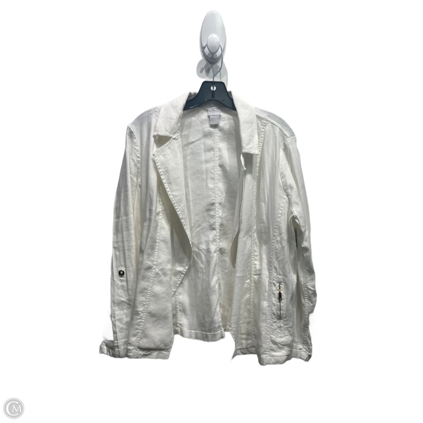 Blazer By Chicos In White, Size: L