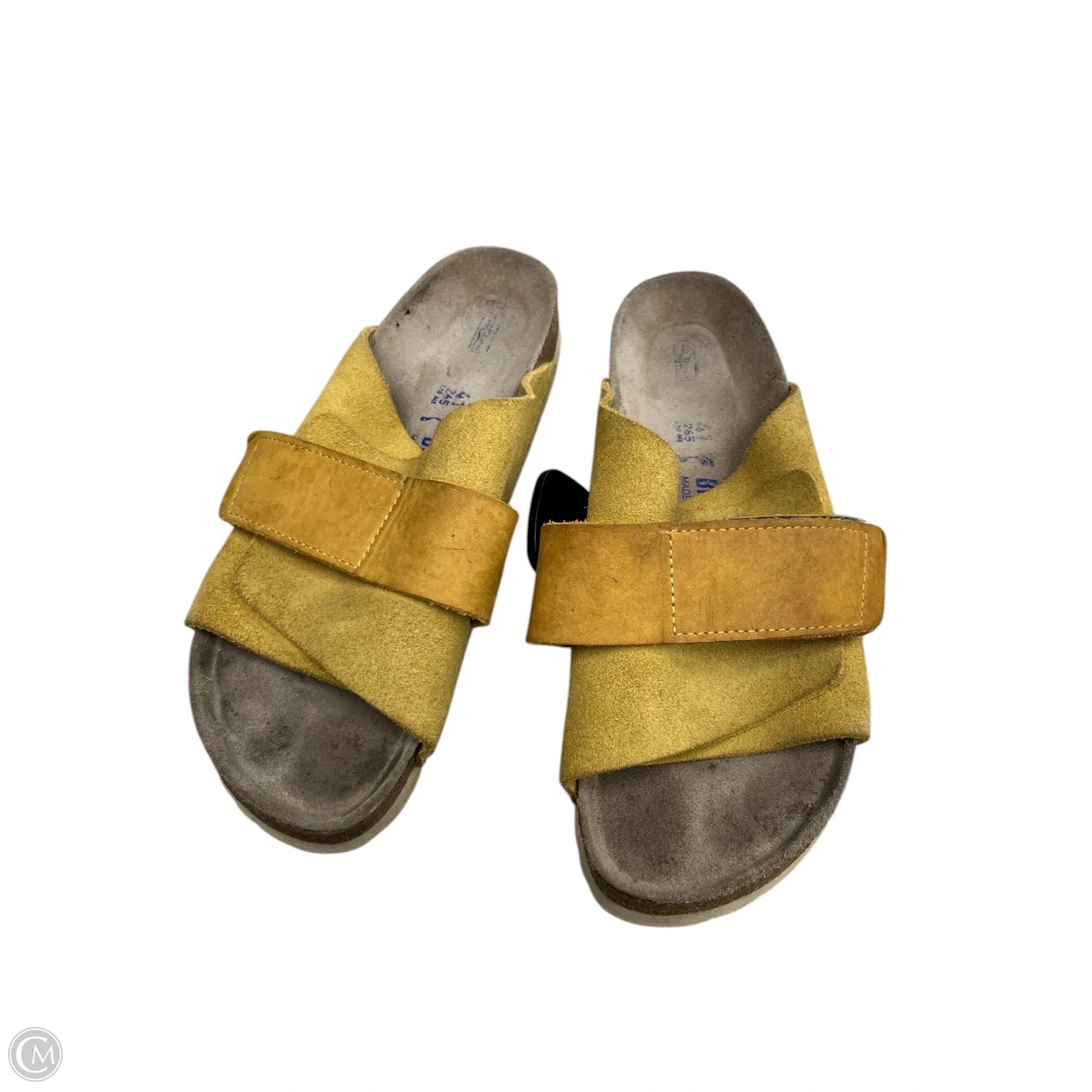 Sandals Flats By Birkenstock In Yellow, Size: 11