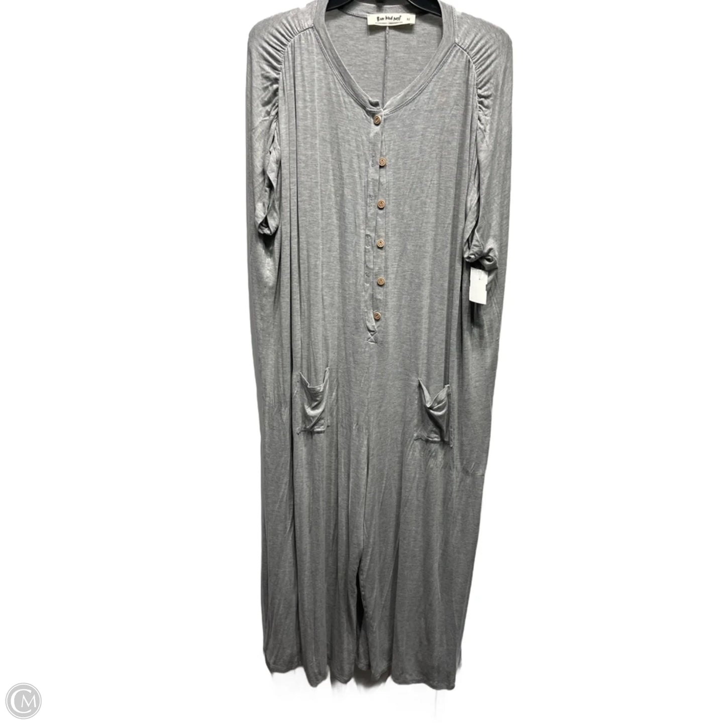 Jumpsuit By Three Bird Nest In Grey, Size: Xl