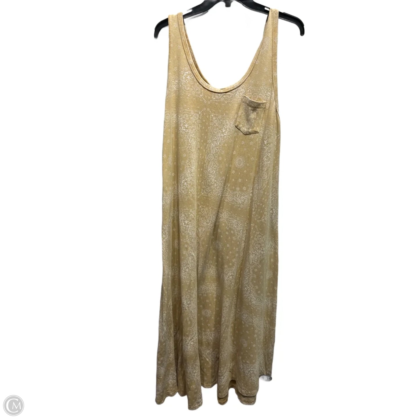 Dress Casual Maxi By Easel In Tan, Size: M