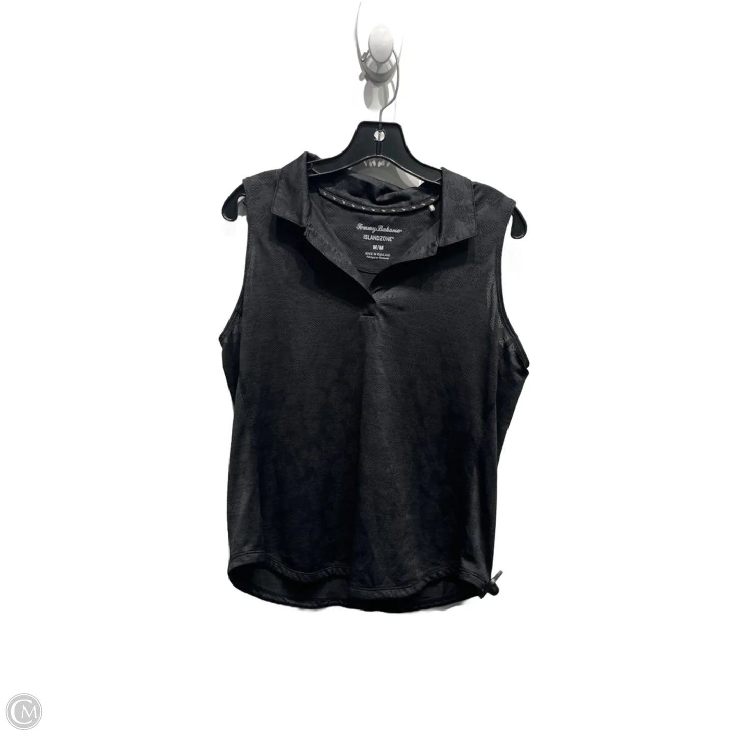 Top Sleeveless By Tommy Bahama In Black, Size: M
